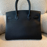 Hermes Handbag Hermes Birkin 30 Veau Togo Leather Black Gold Plated 2022 U -Knockoff
