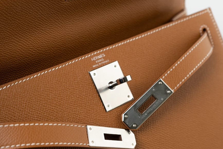 Hermes Handbag Hermes Kelly Sellier 28 Veau Epsom Leather Gold With Palladium Plated Hardware 2020 Y -Knockoff
