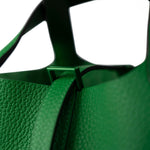 Hermes Handbag Hermes Picotin Lock PM So Green Bamboo Clemence -Knockoff
