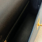 Hermes Handbag Kelly 25 Veau Madame Leather Shiny Niloticus Crocodile Skin Gold Plated -Knockoff
