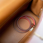 Hermes Handbag Kelly 28 Rose Jaipur Veau Epsom Leather Permabrass Hardware P Stamp -Knockoff
