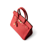 Hermes Handbag Red / Birkin Hermes Birkin 30 Rouge Casaque (red) Togo Leather Gold Plated Hardware -Knockoff
