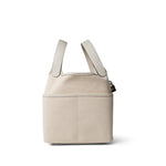 Hermes Handbag White Picotin Cargo 18 Nata Swift and Toile Canvas Palladium  Hardware Z Stamp -Knockoff
