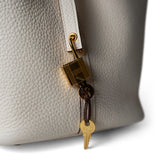 Hermes Handbag White / Picotin Picotin 22 Nata Taurillon Clemence Gold Plated Z Stamp -Knockoff
