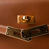 Hermes Kelly Elan Gold Madame Gold Plated B Stamp -Knockoff
