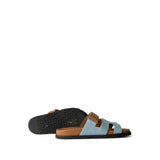 Hermes Sandals 38 / Blue Chypre Sandals Bleu Clair / Naturel (Size 38) -Knockoff
