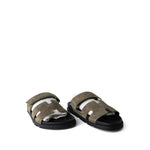 Hermes Sandals Chypre Sandals Toundra Suede / Black (Size 41) -Knockoff
