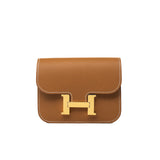 Hermes Wallet  Hermès Gold Veau Epsom Constance Slim Wallet -Knockoff
