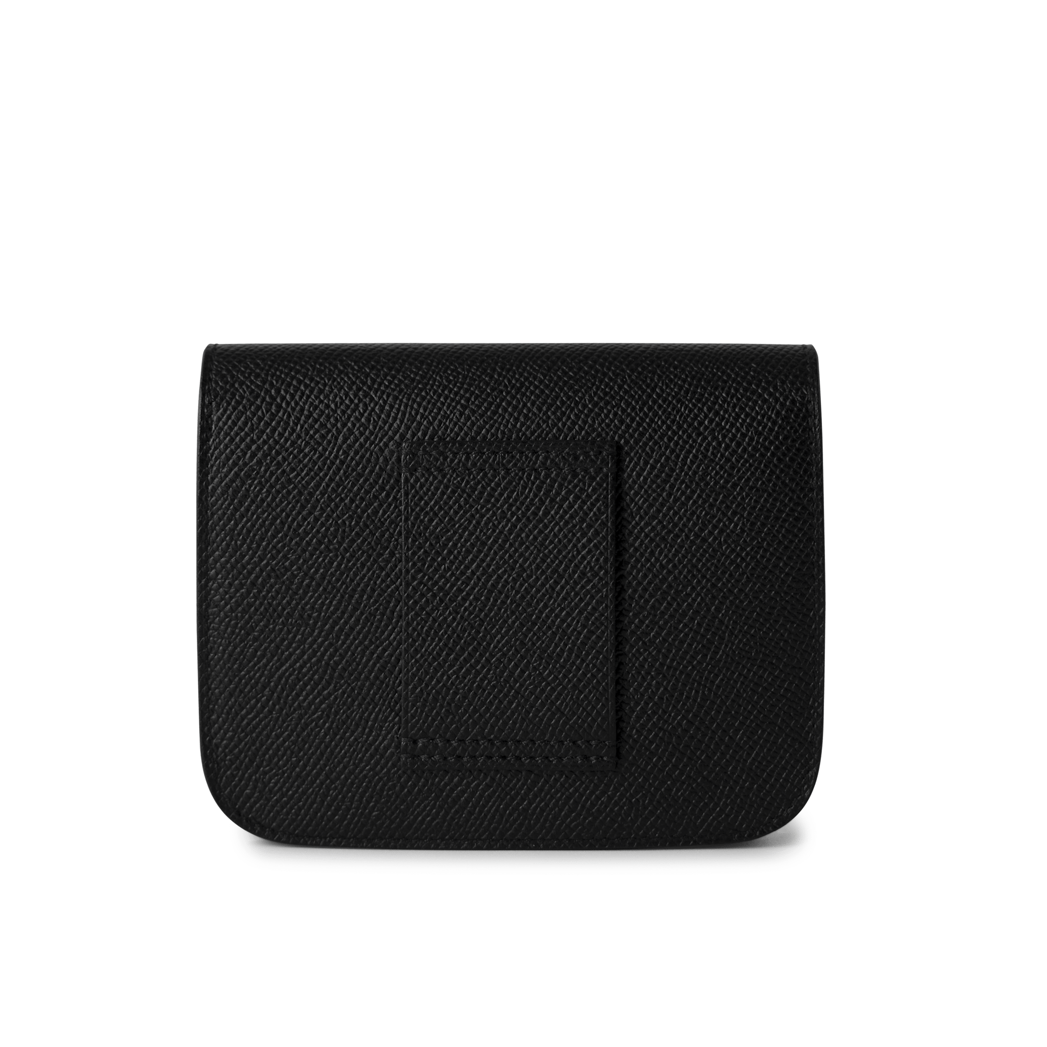 Hermes Wallet Wallet / Black Black Epsom Constance Slim Wallet Palladium Hardware -Knockoff
