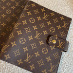 Louis Vuitton Agenda Cover Brown Louis Vuitton Monogram Large Ring Agenda Cover -Knockoff
