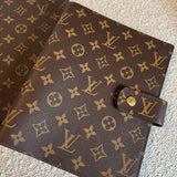 Louis Vuitton Agenda Cover Brown Louis Vuitton Monogram Large Ring Agenda Cover -Knockoff
