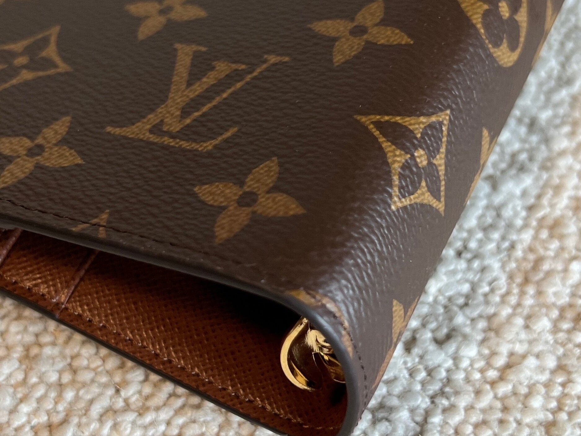 Louis Vuitton Agenda Cover Brown Louis Vuitton Monogram Large Ring Agenda Cover -Knockoff
