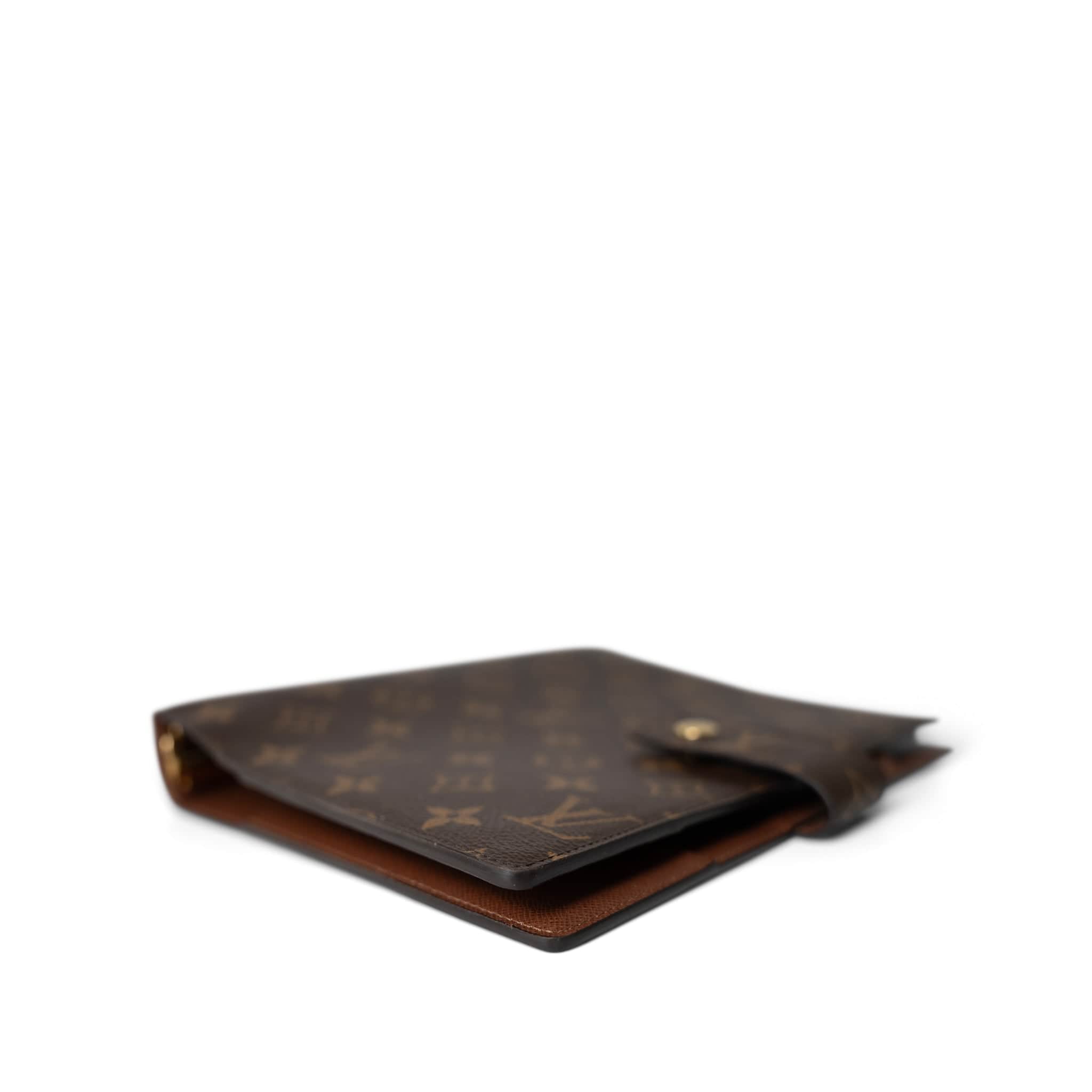 Louis Vuitton Agenda Cover Brown Louis Vuitton Monogram Large Ring Agenda Cover -Knockoff
