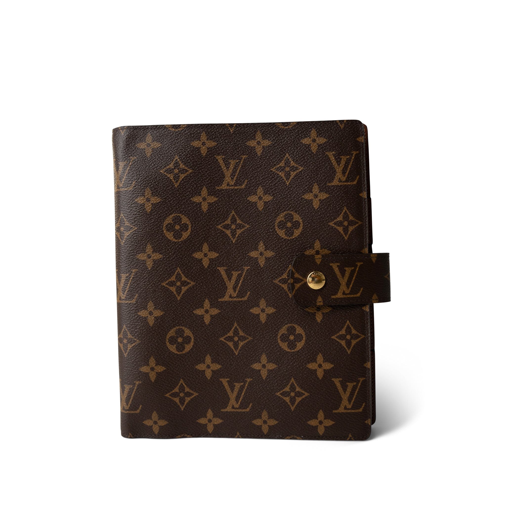 Louis Vuitton Agenda Cover Brown Louis Vuitton Monogram Large Ring Agenda Cover -Knockoff
