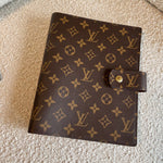 Louis Vuitton Agenda Cover Brown Louis Vuitton Monogram Large Ring Agenda Cover -Knockoff
