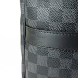 Louis Vuitton Duffle Bag Louis Vuitton Keepall 55 Bandouliere in Damier Graphite Canvas -Knockoff
