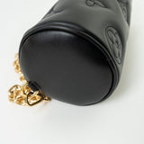 Louis Vuitton Handbag Black Louis Vuitton Black Monogram Calfskin Leather Papillon BB Bag -Knockoff
