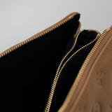 Louis Vuitton Handbag Brown Louis Vuitton Monogram Coussin PM Camel Lambskin Embossed -Knockoff
