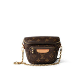 Louis Vuitton Handbag Brown Louis Vuitton Monogram Mini Bum Bag -Knockoff
