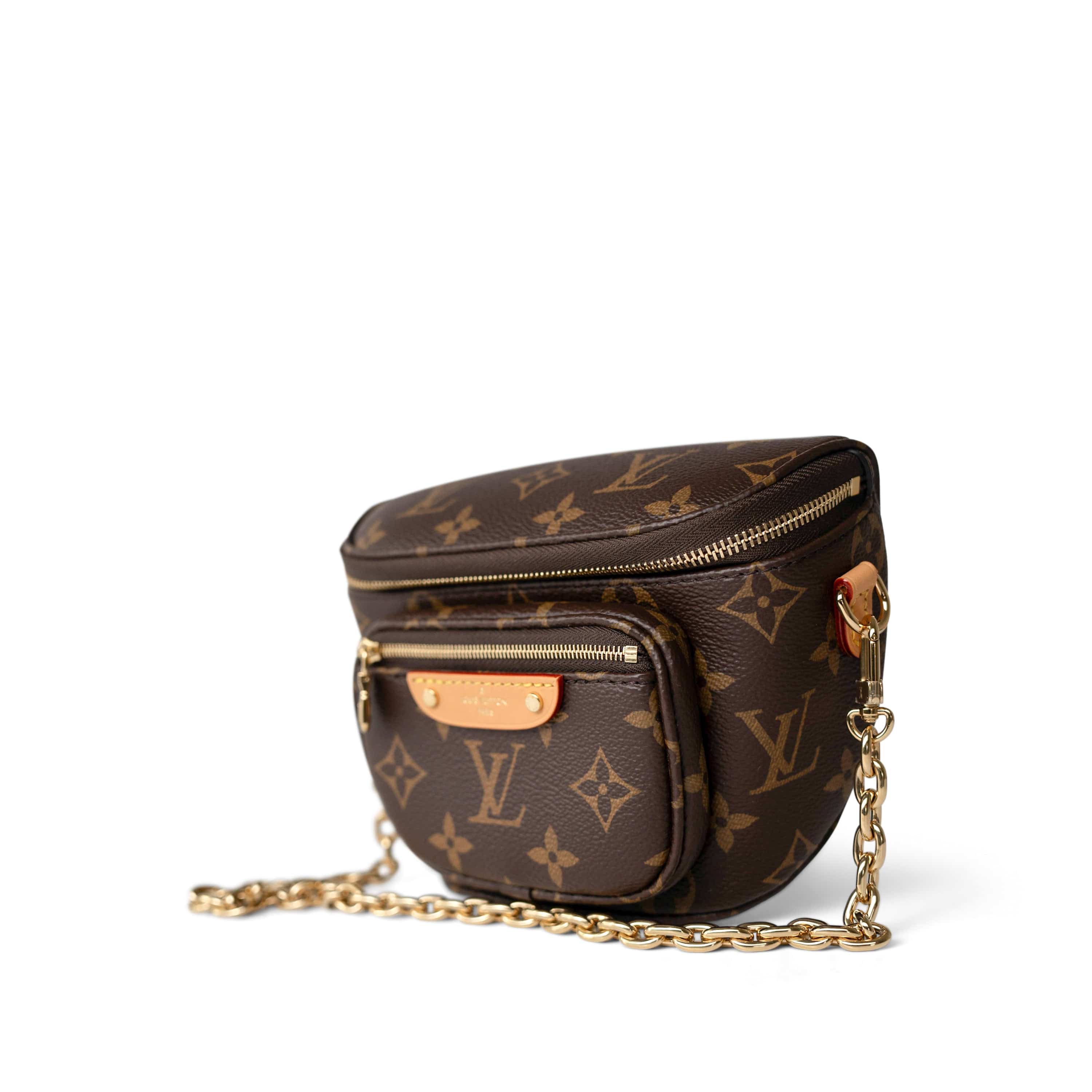 Louis Vuitton Handbag Brown Louis Vuitton Monogram Mini Bum Bag -Knockoff
