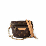 Louis Vuitton Handbag Brown Louis Vuitton Monogram Mini Bum Bag -Knockoff
