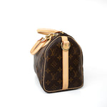 Louis Vuitton Handbag Brown Louis Vuitton Monogram Speedy Bandouliere 25 -Knockoff
