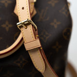 Louis Vuitton Handbag Brown Louis Vuitton Monogram Speedy Bandouliere 25 -Knockoff
