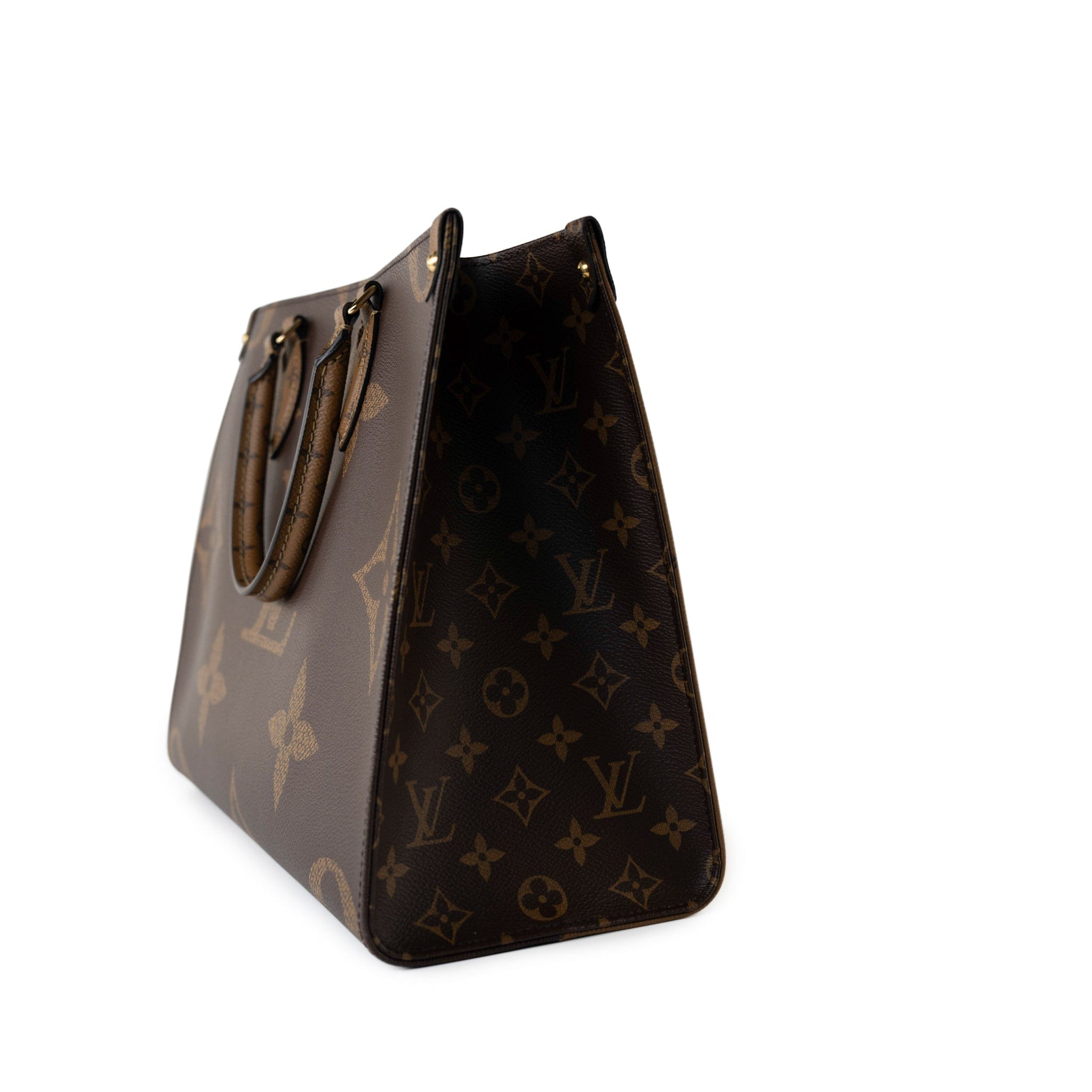 Louis Vuitton Handbag Brown Louis Vuitton Onthego Monogram Reverse MM -Knockoff
