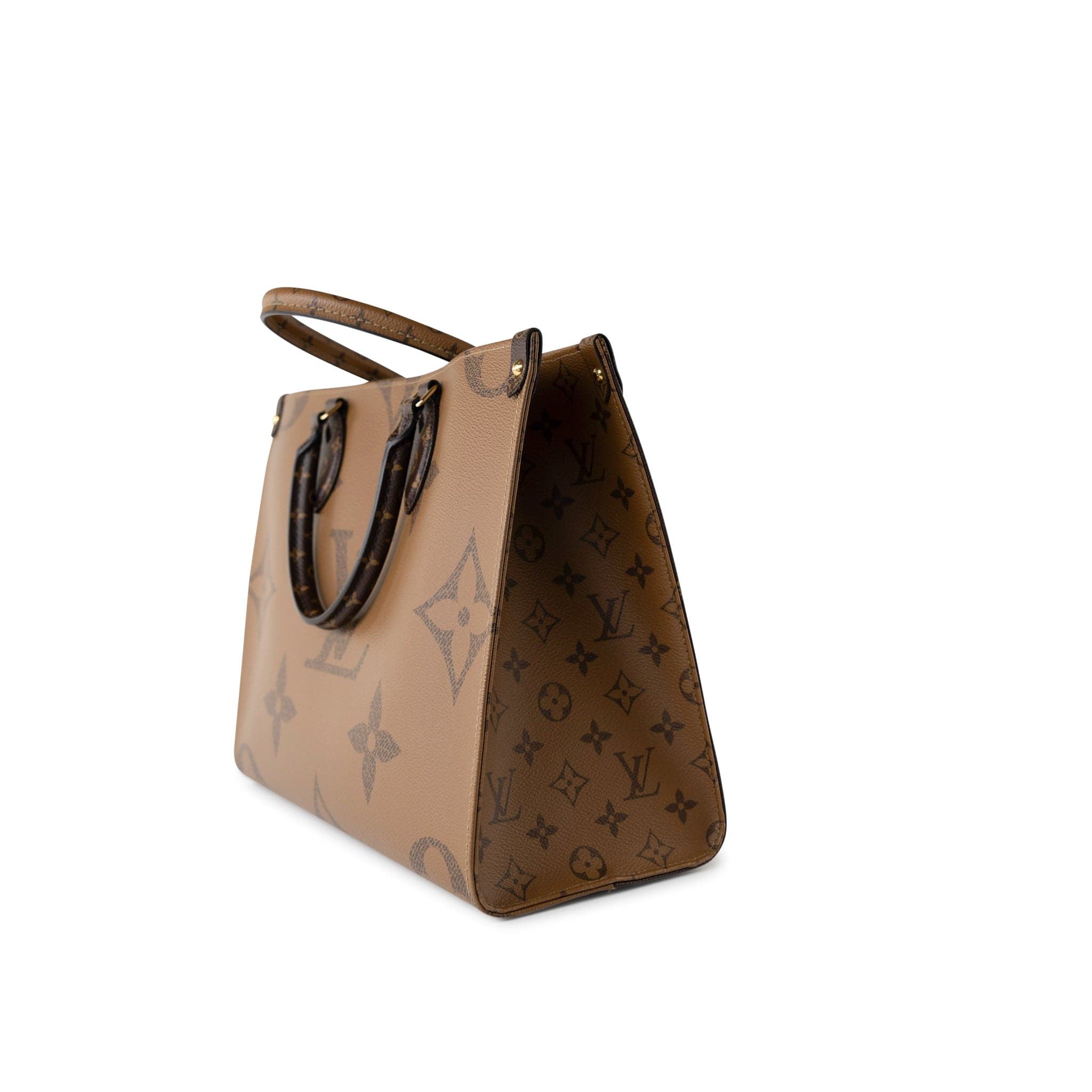 Louis Vuitton Handbag Brown Louis Vuitton Onthego Monogram Reverse MM -Knockoff
