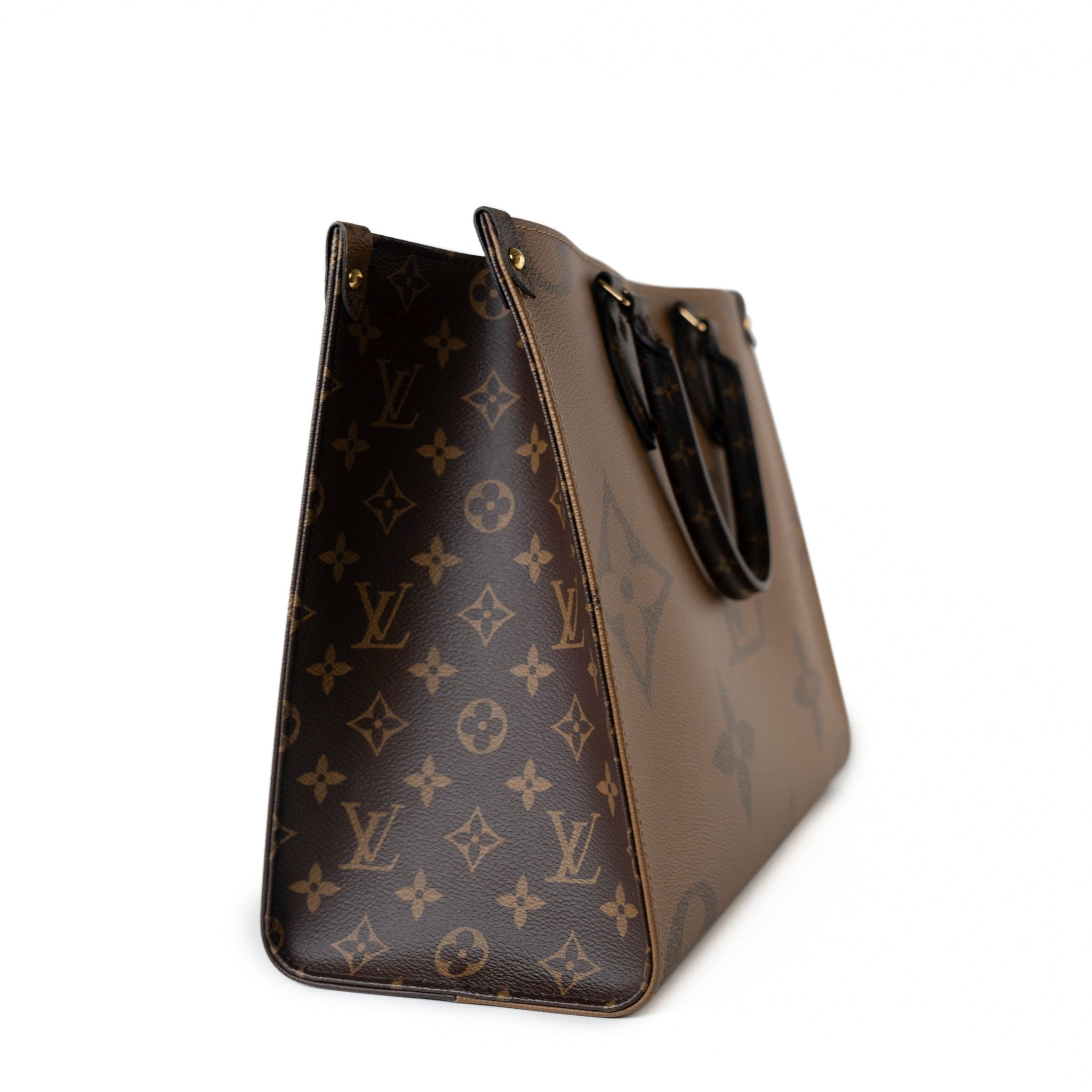 Louis Vuitton Handbag Brown Louis Vuitton Onthego Monogram Reverse MM -Knockoff
