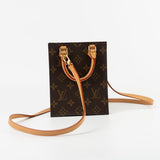 Louis Vuitton Handbag Brown Louis Vuitton Petit Sac Plat -Knockoff
