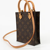 Louis Vuitton Handbag Brown Louis Vuitton Petit Sac Plat -Knockoff
