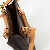 Louis Vuitton Handbag Brown Louis Vuitton Petit Sac Plat -Knockoff
