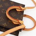 Louis Vuitton Handbag Brown Louis Vuitton Petit Sac Plat -Knockoff
