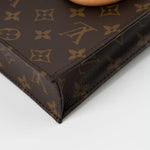 Louis Vuitton Handbag Brown Louis Vuitton Petit Sac Plat -Knockoff
