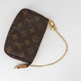 Louis Vuitton Handbag Louis Vuitton Monogram Mini Pochette Accessories -Knockoff
