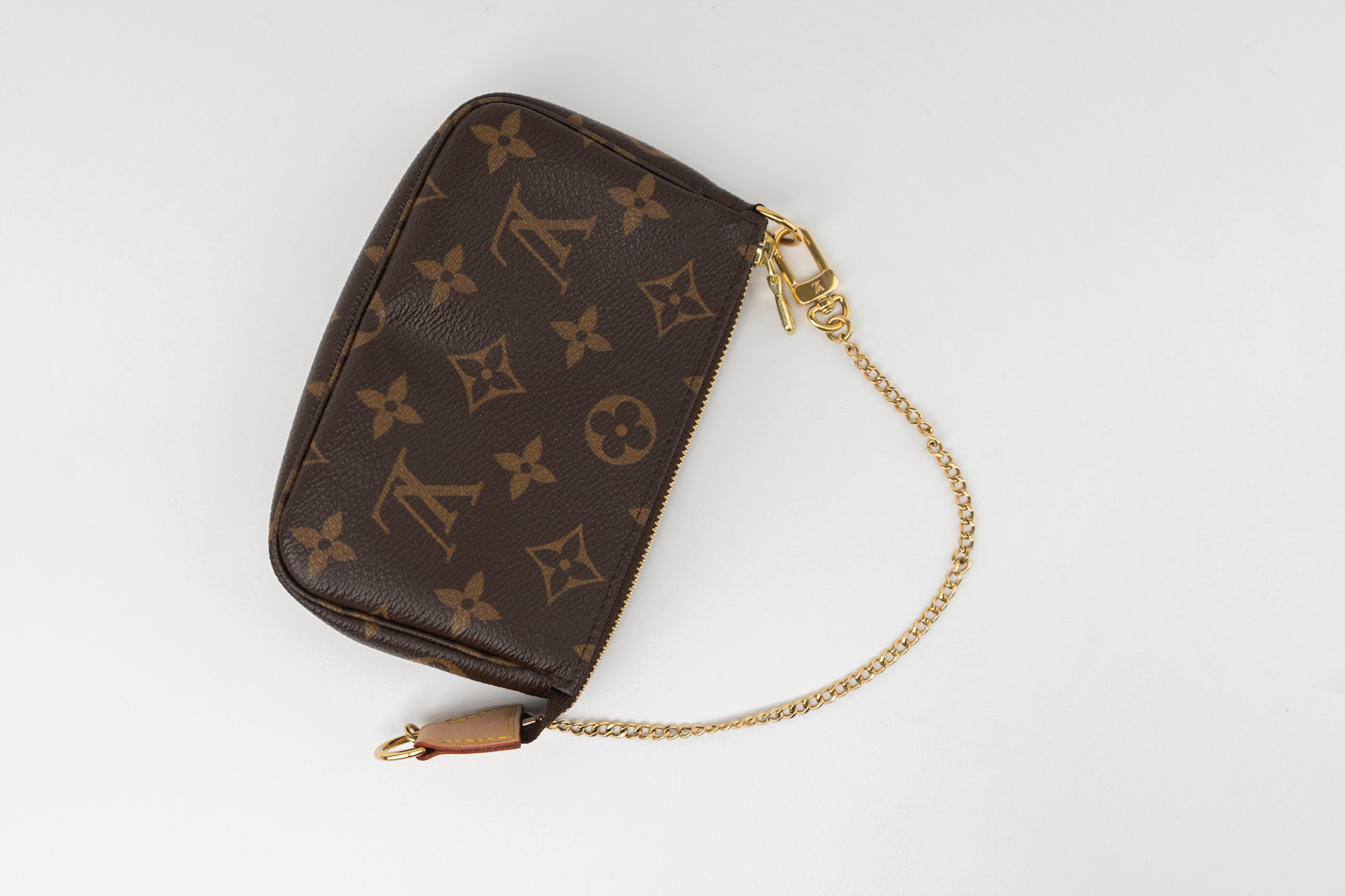 Louis Vuitton Handbag Louis Vuitton Monogram Mini Pochette Accessories -Knockoff
