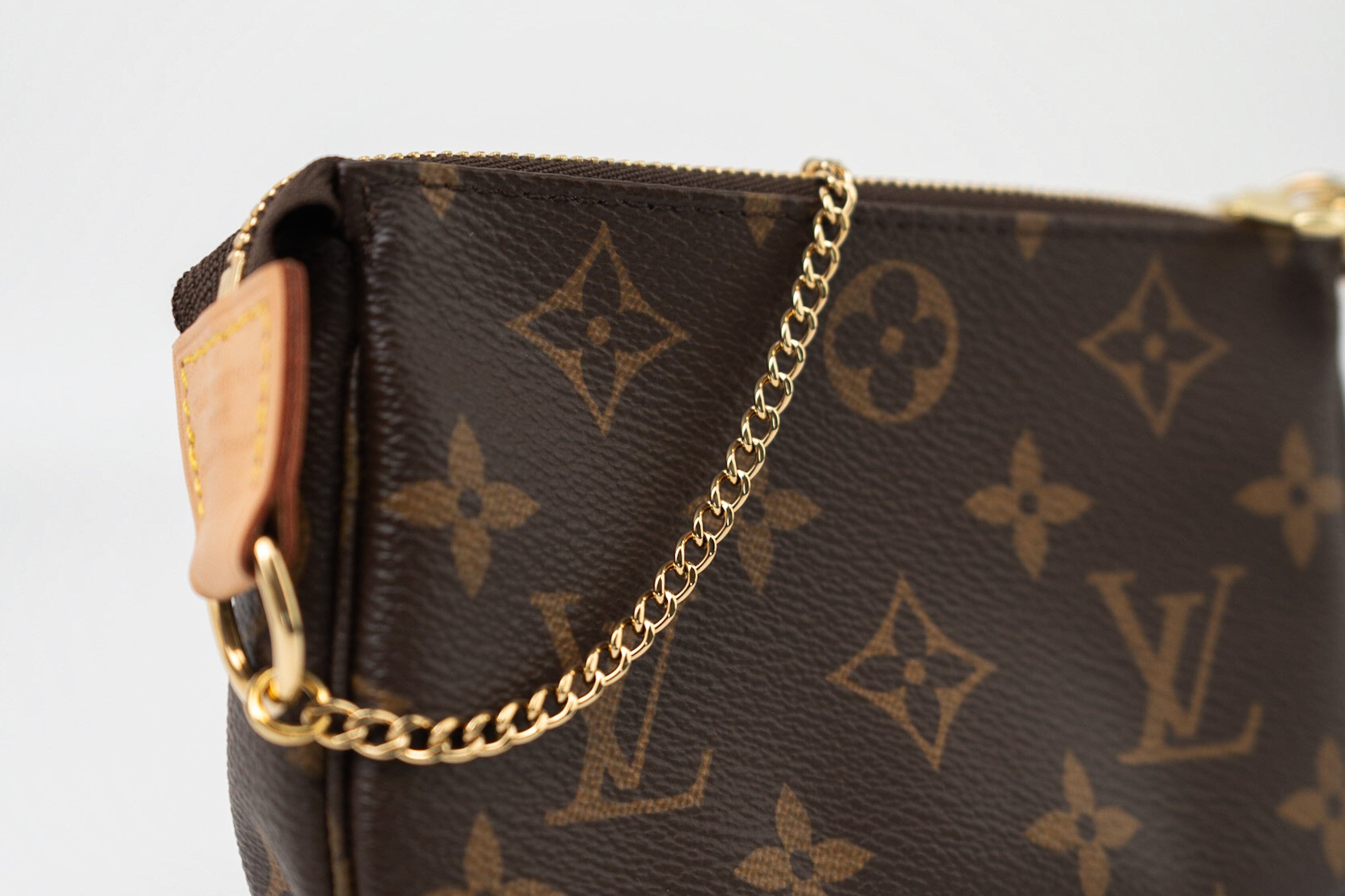 Louis Vuitton Handbag Louis Vuitton Monogram Mini Pochette Accessories -Knockoff
