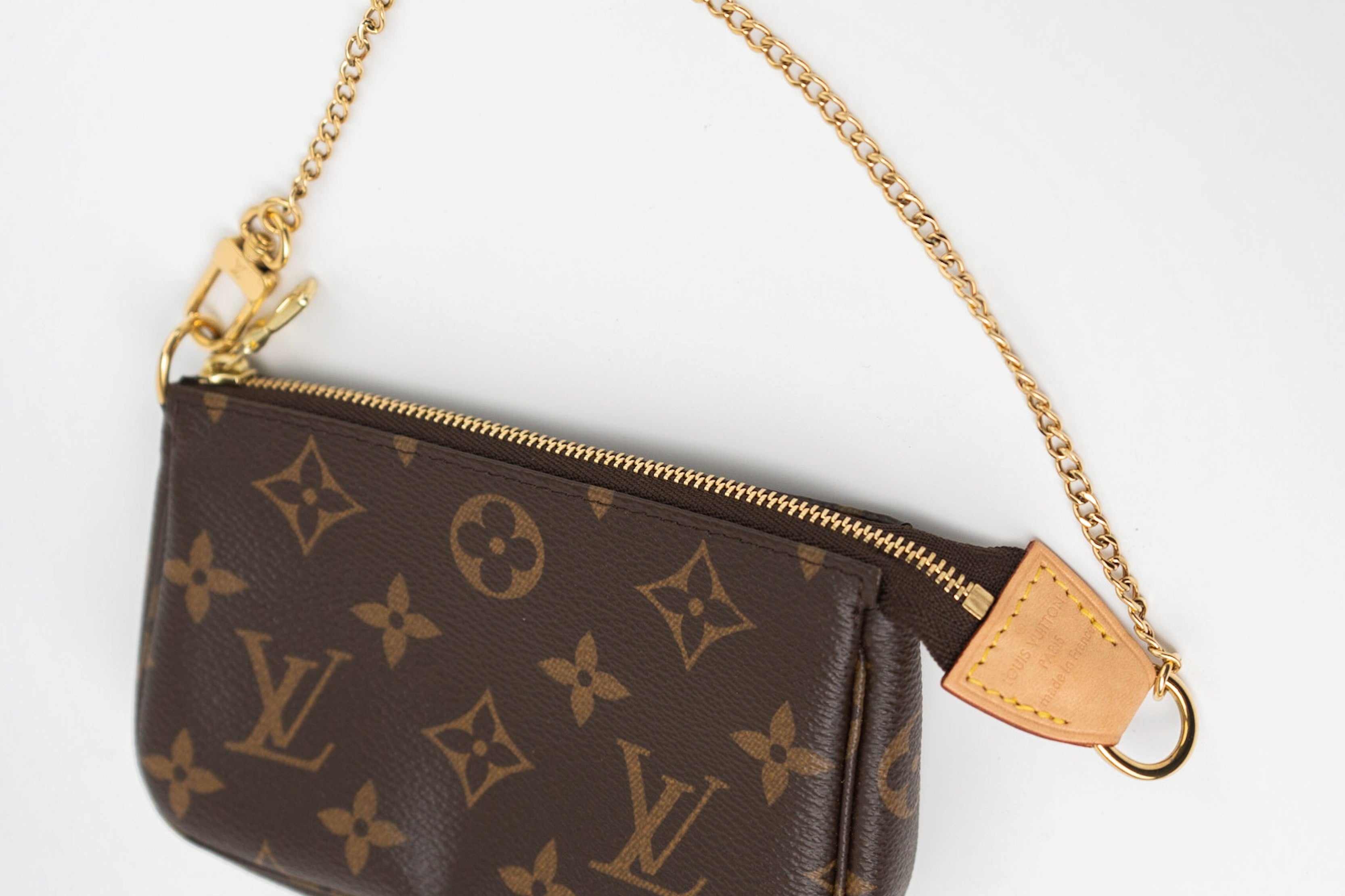 Louis Vuitton Handbag Louis Vuitton Monogram Mini Pochette Accessories -Knockoff
