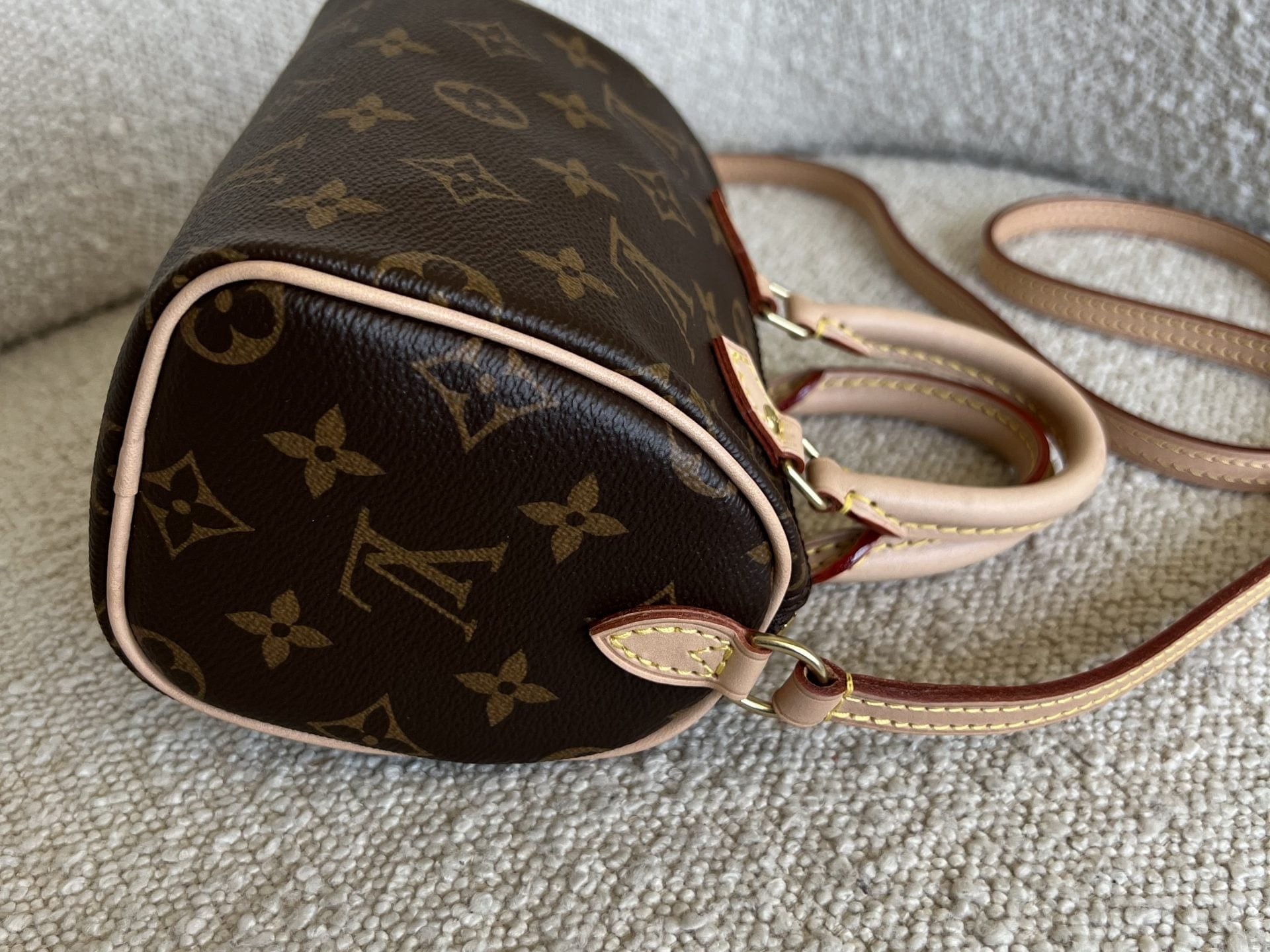 Louis Vuitton Handbag LOUIS VUITTON Monogram Nano Speedy -Knockoff
