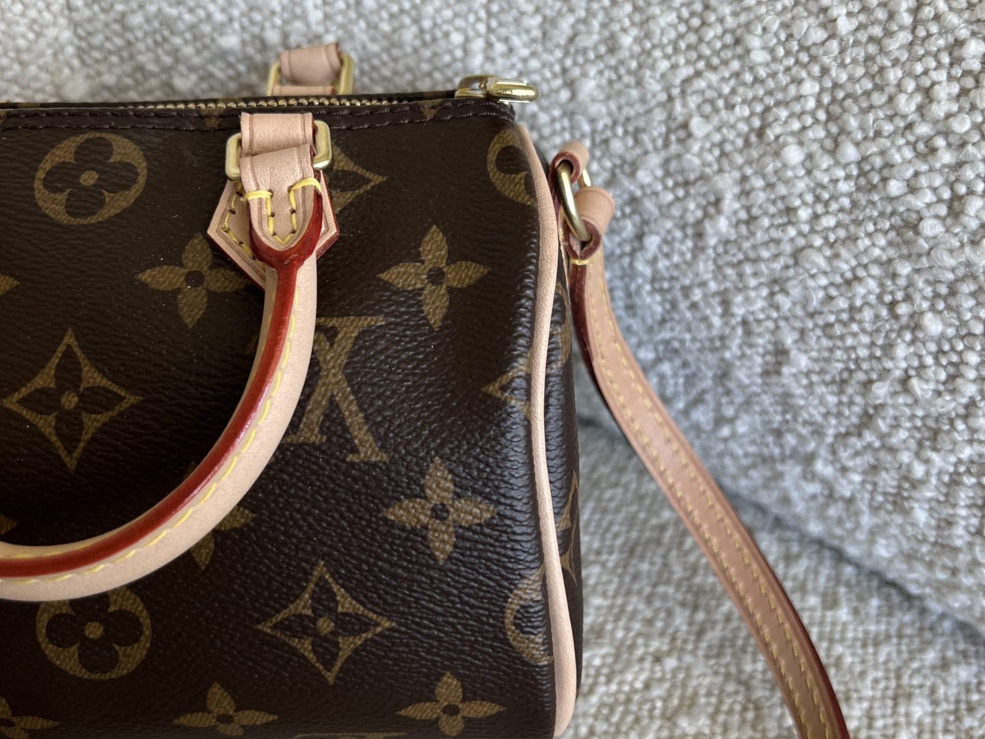 Louis Vuitton Handbag LOUIS VUITTON Monogram Nano Speedy -Knockoff
