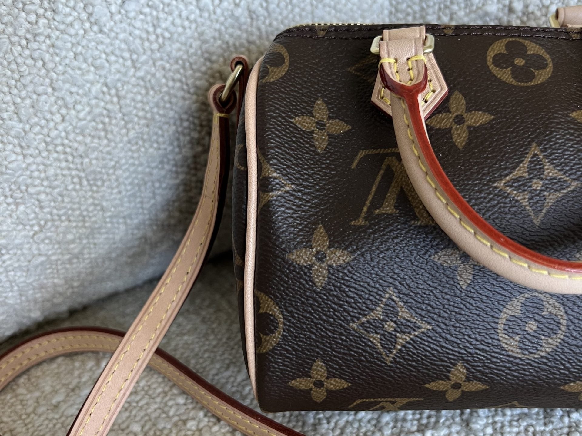 Louis Vuitton Handbag LOUIS VUITTON Monogram Nano Speedy -Knockoff
