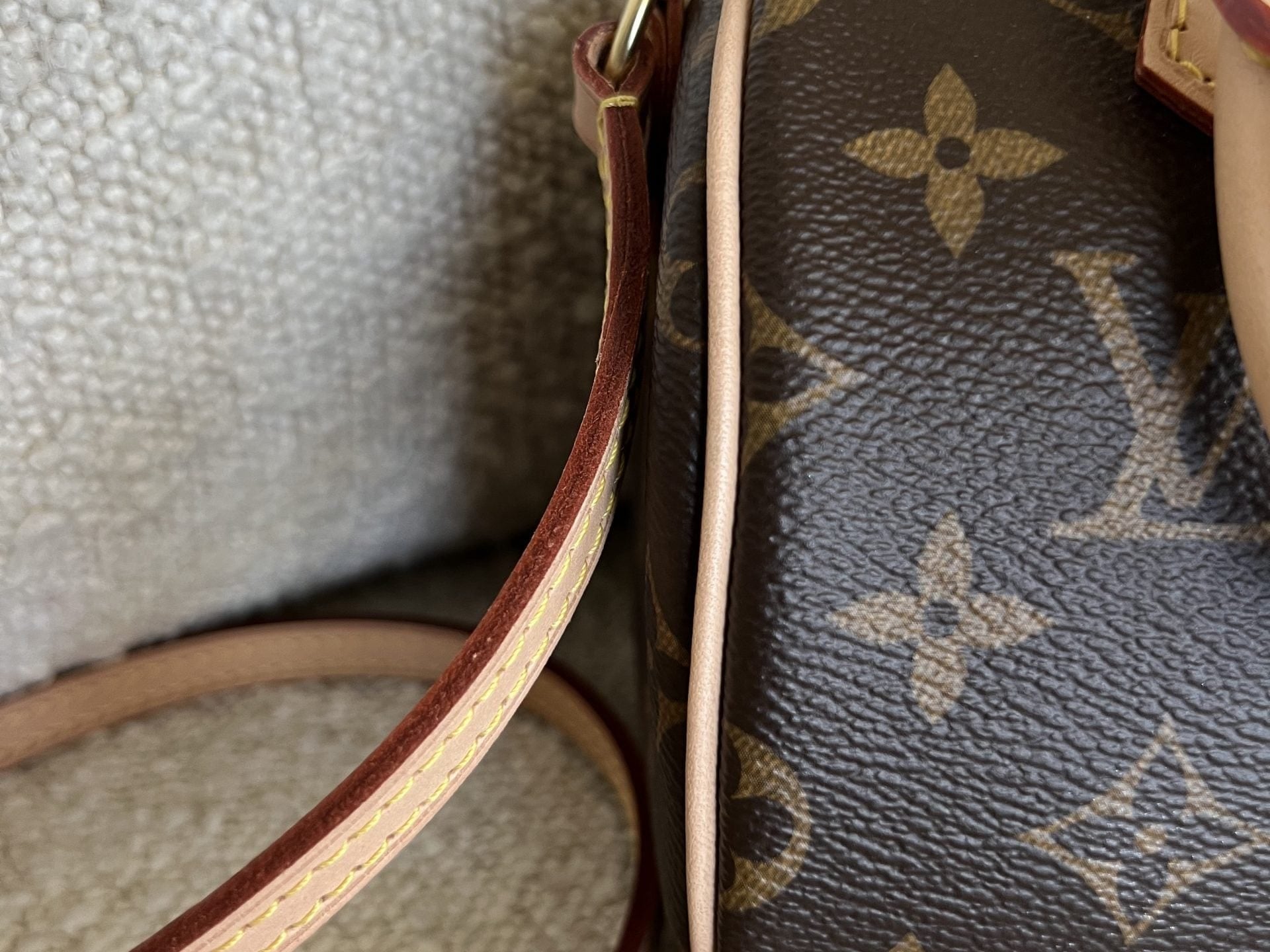 Louis Vuitton Handbag LOUIS VUITTON Monogram Nano Speedy -Knockoff
