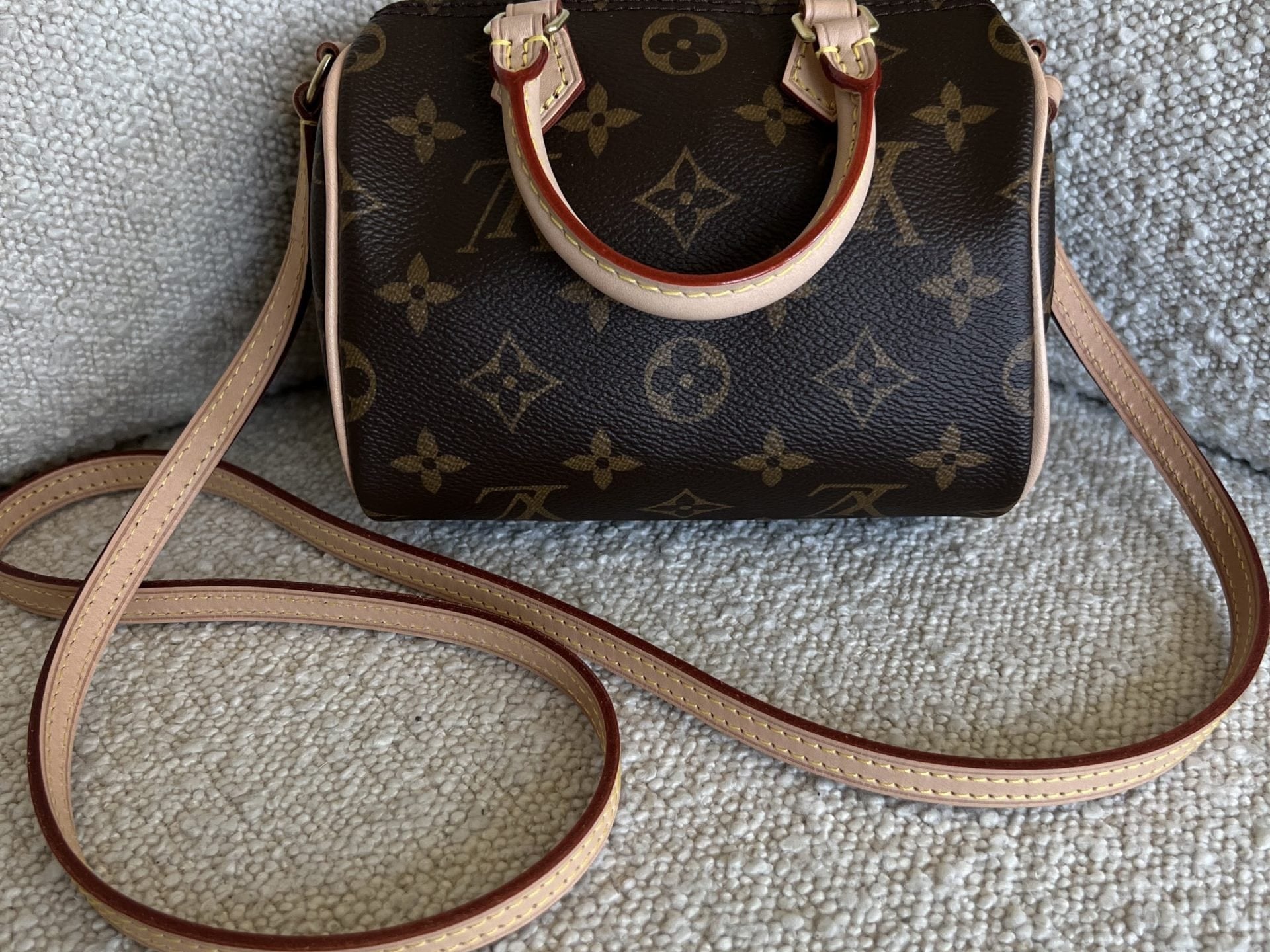 Louis Vuitton Handbag LOUIS VUITTON Monogram Nano Speedy -Knockoff
