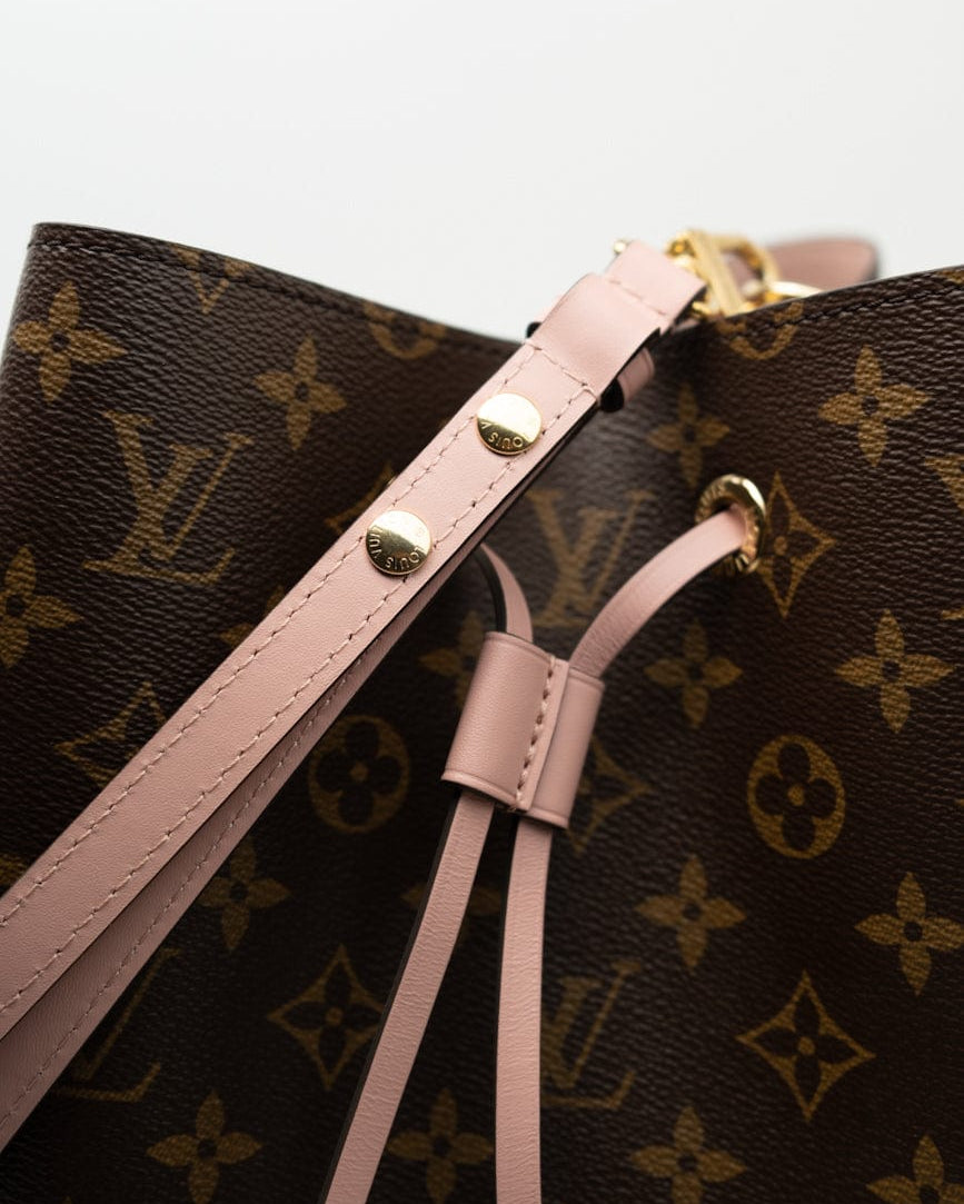 Louis Vuitton Handbag Louis Vuitton Monogram Rose Poudre Neo Noe MM -Knockoff
