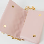 Louis Vuitton Handbag Louis Vuitton Pochette Coussin Light Pink Lambskin Embossed -Knockoff
