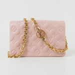 Louis Vuitton Handbag Louis Vuitton Pochette Coussin Light Pink Lambskin Embossed -Knockoff
