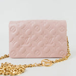 Louis Vuitton Handbag Louis Vuitton Pochette Coussin Light Pink Lambskin Embossed -Knockoff
