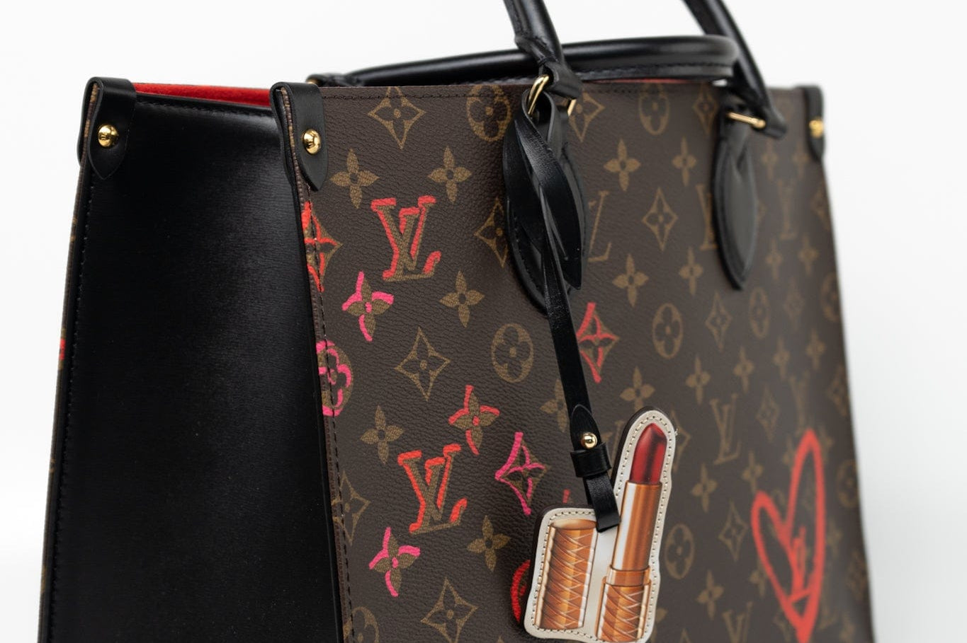 Louis Vuitton Handbag Red LOUIS VUITTON- Onthego MM Valentine’s Day Collection -Knockoff
