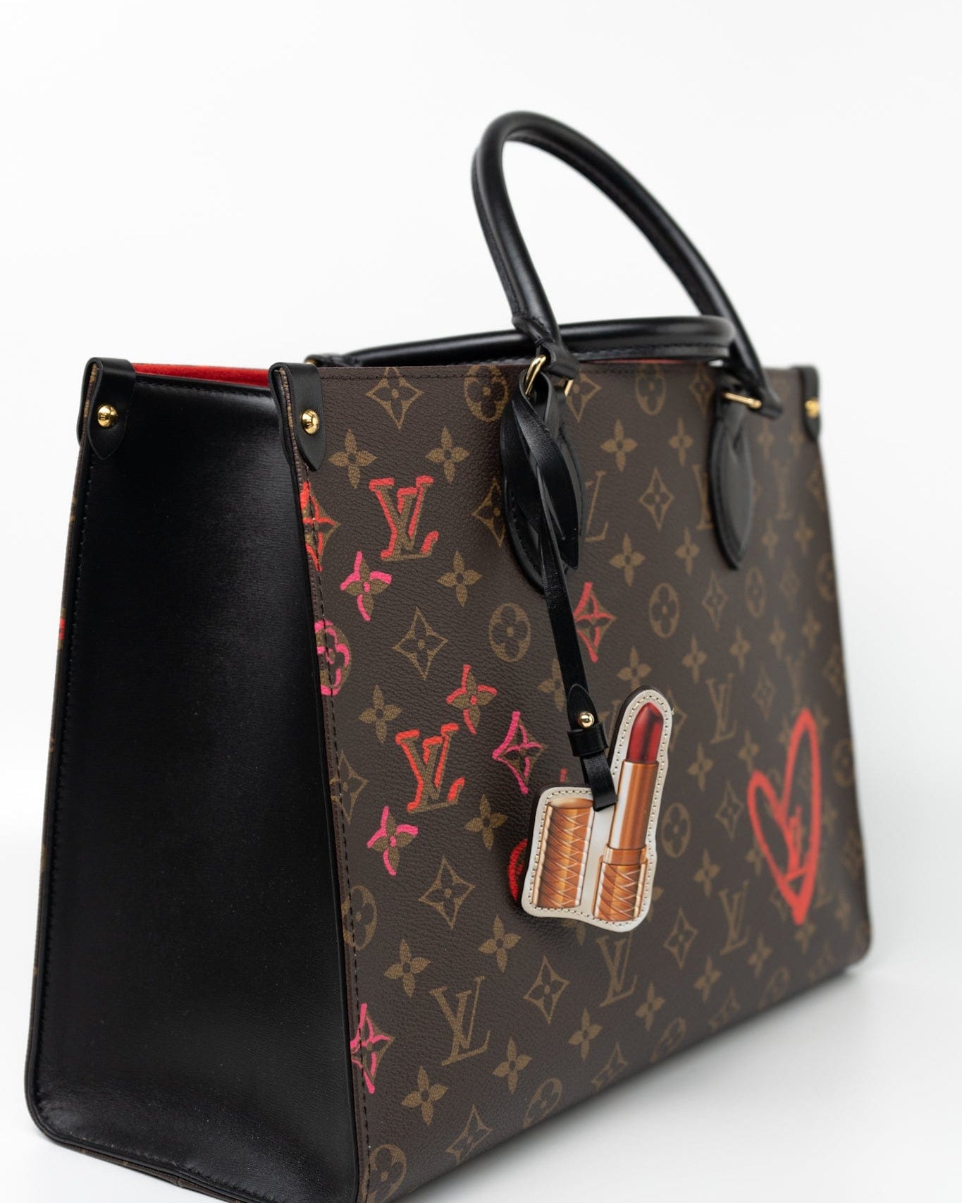 Louis Vuitton Handbag Red LOUIS VUITTON- Onthego MM Valentine’s Day Collection -Knockoff
